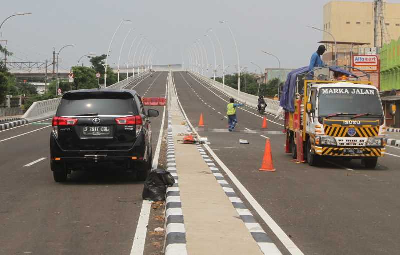 Uji Coba Jalan Layang