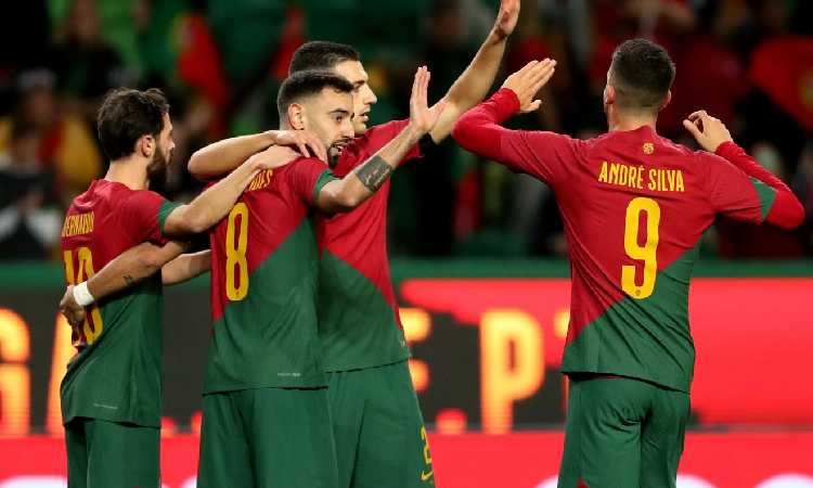 Uji Coba Jelang Piala Dunia, Portugal Tekuk Nigeria Empat Gol Tanpa Balas