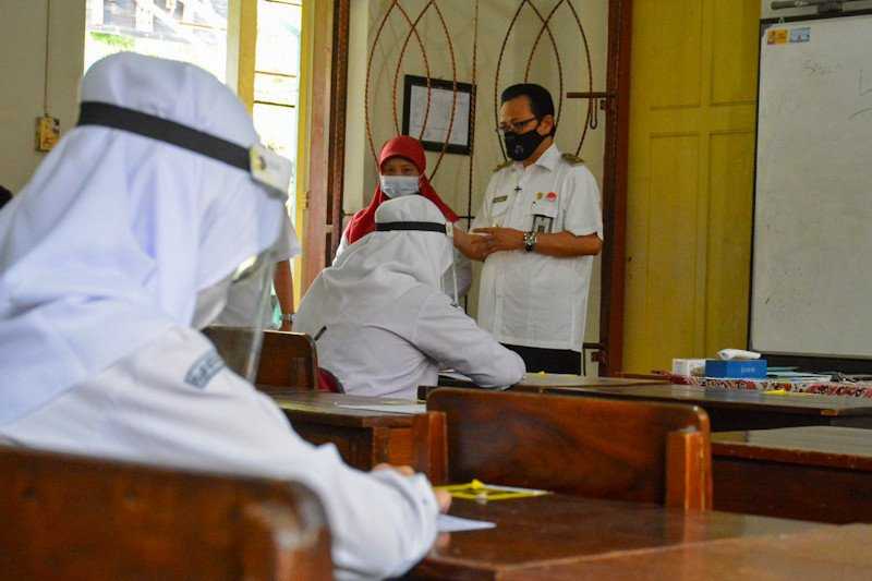 Uji Coba Sekolah Tatap Muka di Yogyakarta Diikuti Sekitar 90 Persen Siswa