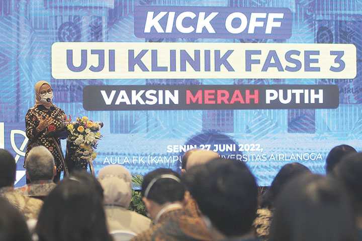 Uji Klinik Vaksin Merah Putih