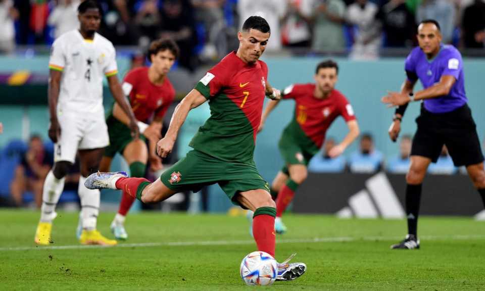 Ukir Sejarah, Ronaldo Pemain Pertama Cetak Gol di Lima Edisi Piala Dunia