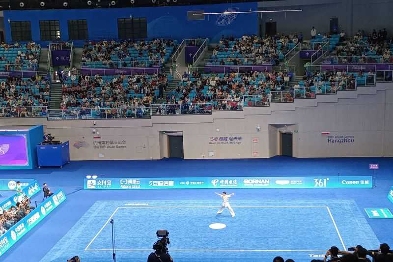 Ulangi Pencapaian Asian Games 2018, Edgar Kembali Rebut Perak Cabang Wushu