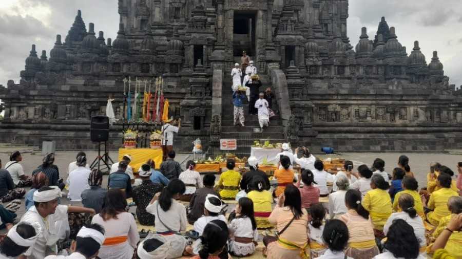 Umat Hindu Seluruh Dunia Bisa Beribadah Rutin di Candi Prambanan, 14 Kali dalam Setahun