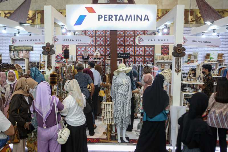 UMKM binaan Pertamina pada pameran INACRAFT 2023 1