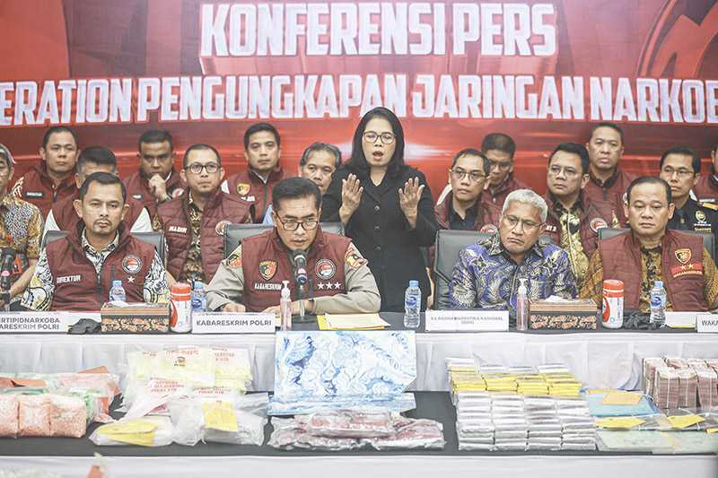 Ungkap Jaringan Narkoba Internasional