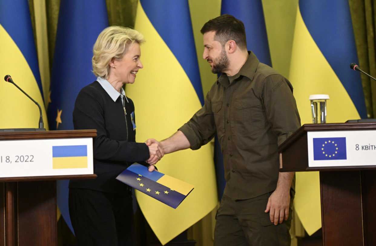 Uni Eropa 'Gelontorkan' 5 Miliar Euro untuk Ukraina, Presiden Zelenskiy Sangat Berterima Kasih atas Dukungan Itu