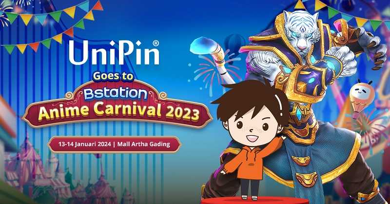 UniPin Adakan Aktivitas Menarik pada Ajang Bstation Anime Carnival