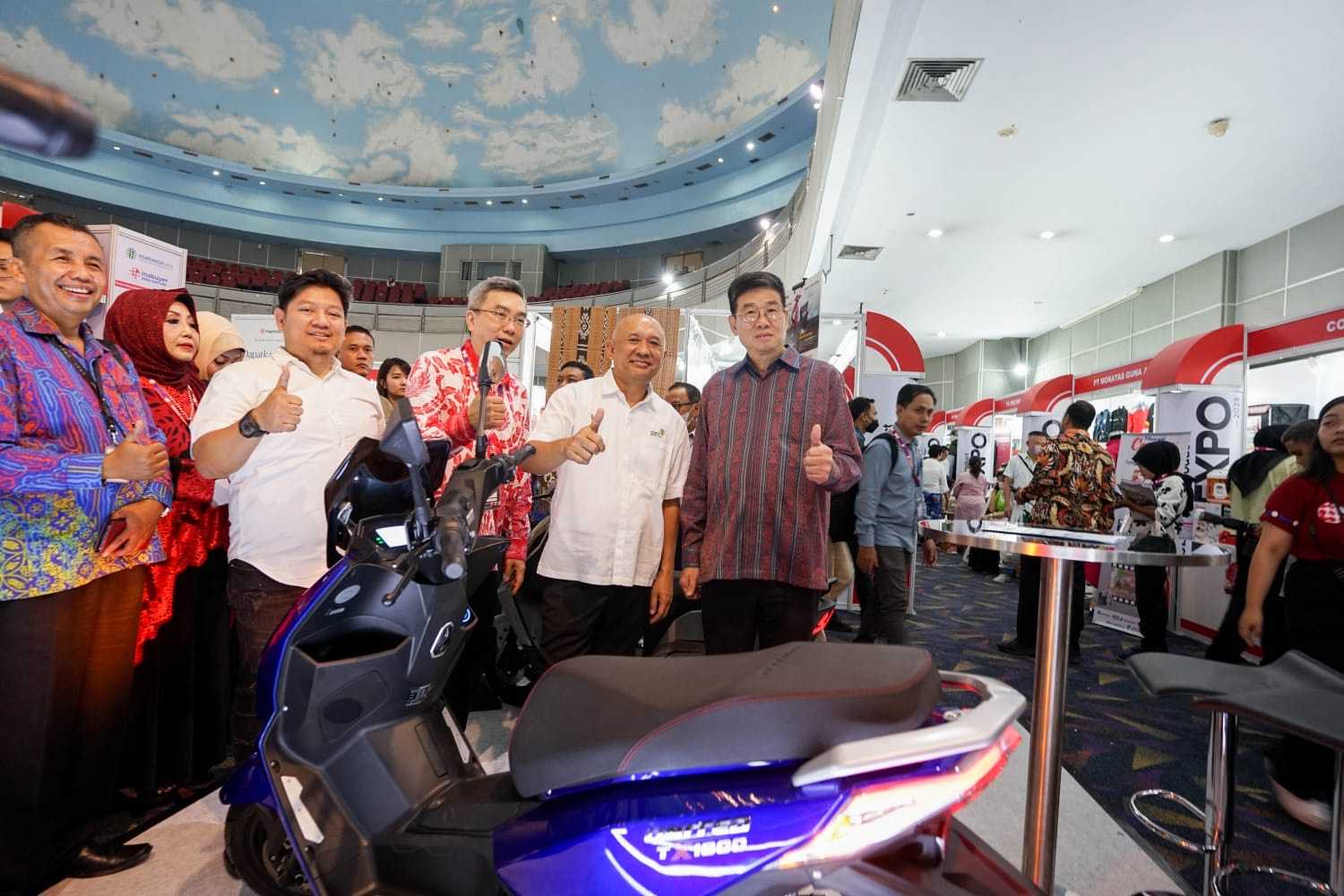 United Bike dan United E-Motor Lakukan Business Matching di INABUYER Expo 2023