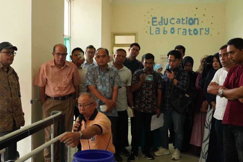 Univeritas Syiah Kuala Gandeng Ramsar Center Japan untuk Kembangkan Bank Kepiting