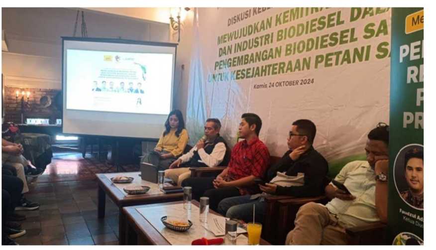 Untuk Wujudkan Ketahanan Energi, Petani Swadaya Perlu Dilibatkan dalam Program Biodiesel