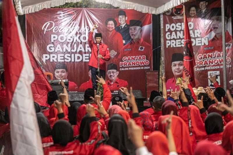 Upaya Menyerap Aspirasi, PDIP Surabaya: Posko 'Ganjar Presiden' Tempat Warga Curhat Pembangunan