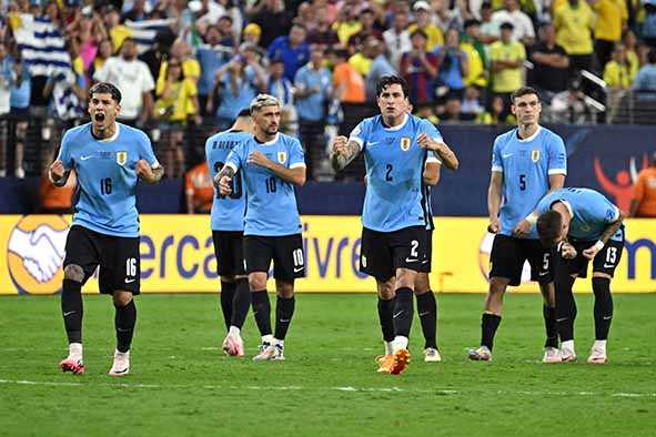 Uruguay Bertemu Kolombia di Semifinal Copa America