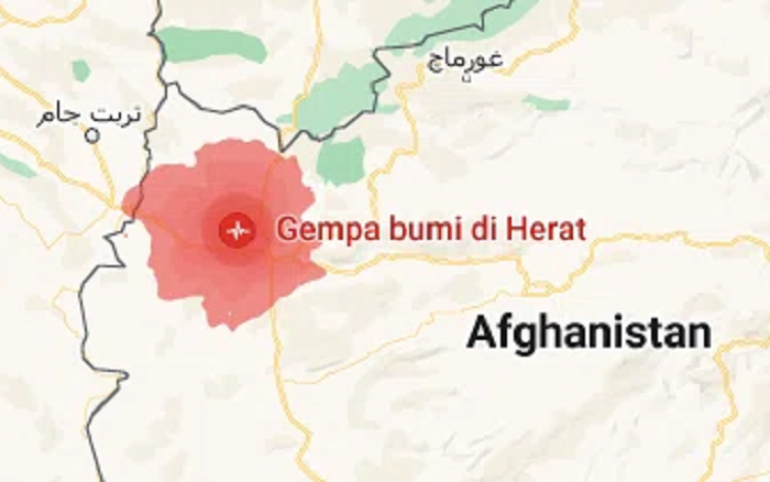 USGS: Afganistan Kembali Dilanda Gempa Kuat