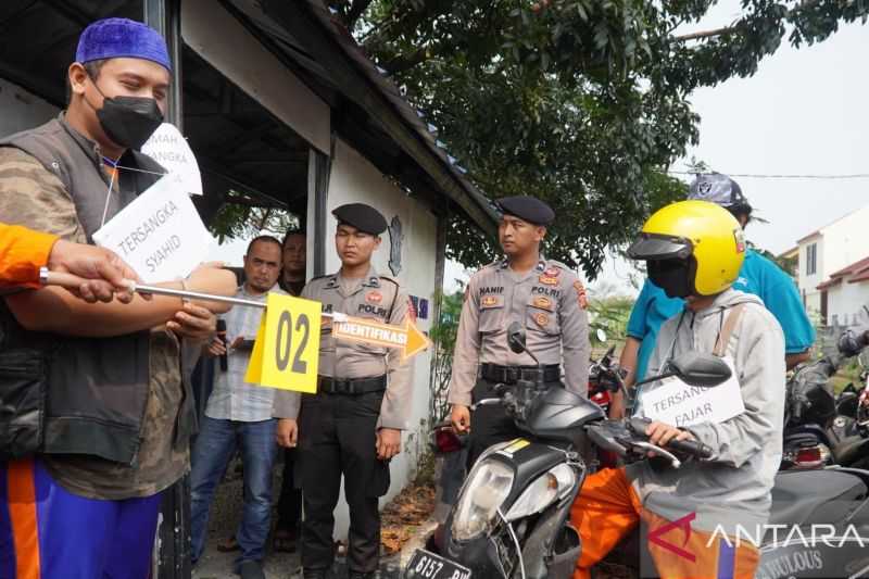 Usut Tuntas, Polres Karawang Rekonstruksi Kasus Penganiayaan Rombongan Kiai NU