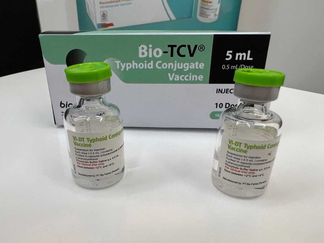 Vaksin Konjugat Tifoid Miliki Bio Farma dapat Izin Edar BPOM