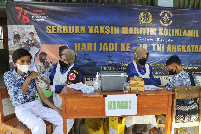 Vaksinasi di Kabupaten Bekasi Capai 62,8 Persen