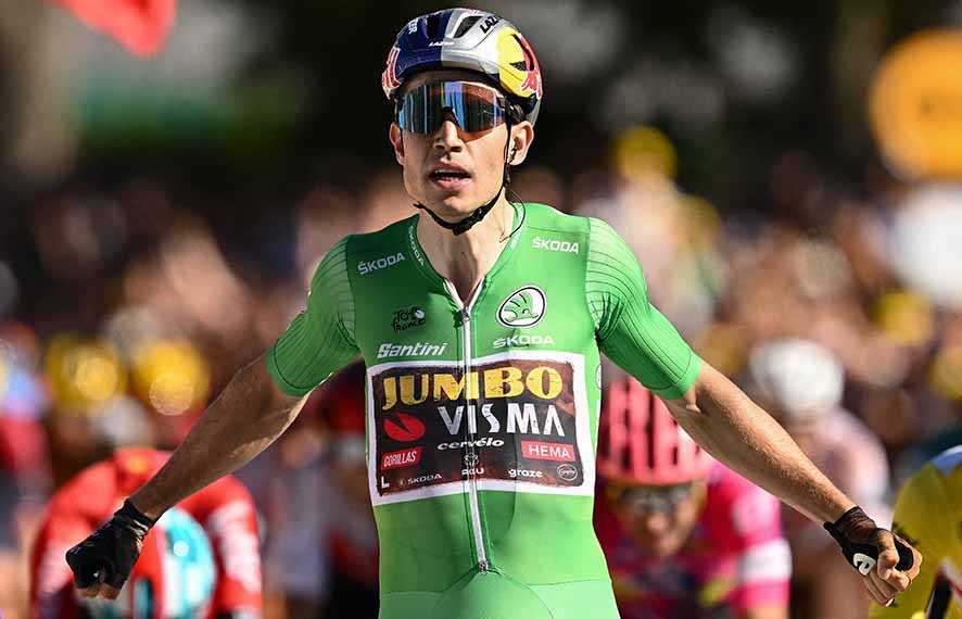 Van Aert Dominasi Pekan Pertama Tour de France