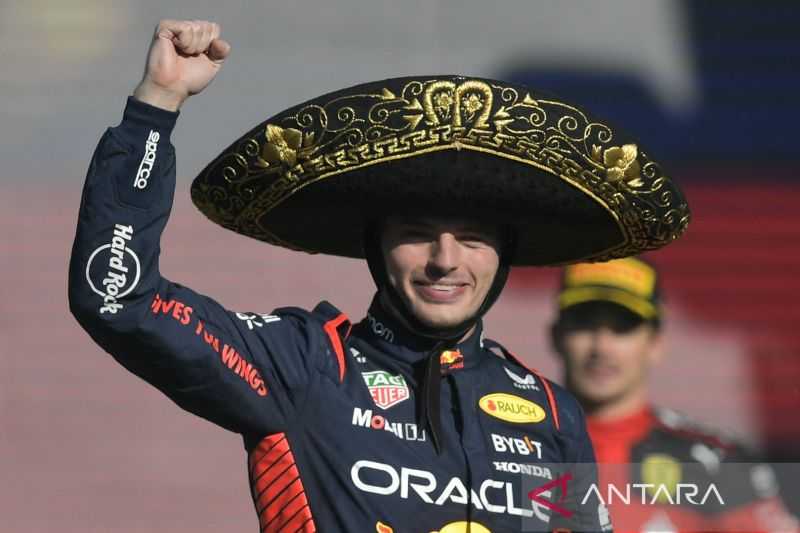 Verstappen Ukir Kemenangan ke-16 di GP Meksiko