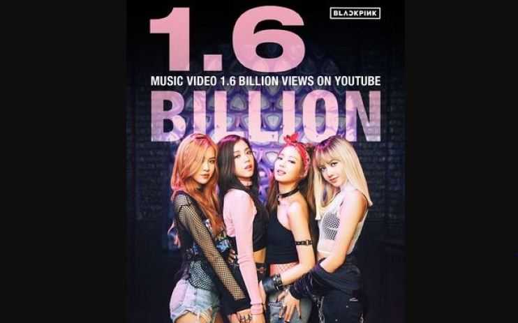 Video Musik Boombayah BLACKPINK Tembus 1,6 Miliar Views di YouTube