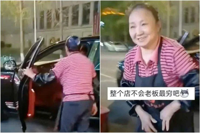 Video Pencuci Piring di Tiongkok Viral Setelah Ia Tiba di Tempat Kerja dengan Mobil Mewah