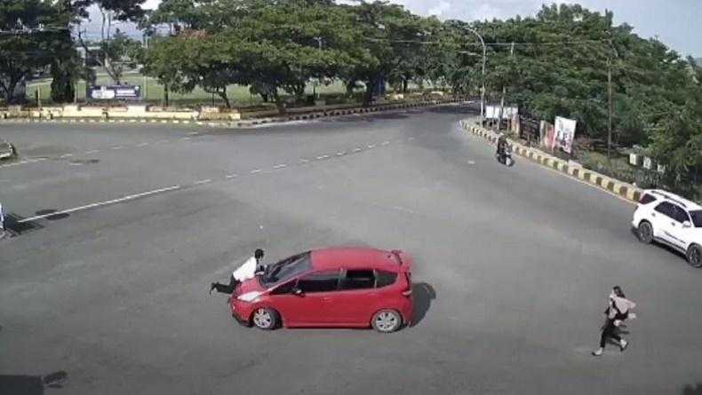 Video Viral Seorang Polisi Gagalkan Perampasan Mobil, Terseret 1 Kilometer hingga Kritis di RS