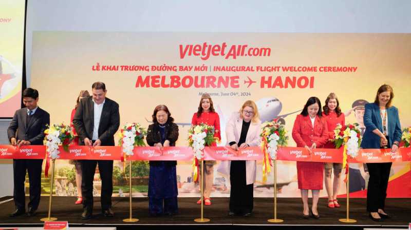 Vietjet luncurkan rute langsung Hanoi ke Melbourne 1