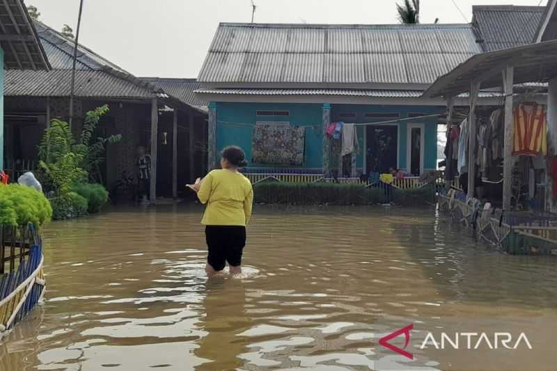 Waduh, Banjir di Kabupaten Serang Tak Kunjung Surut