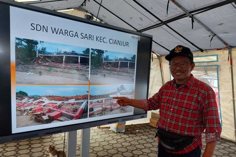 Waduh Banyak Sekali, Pemkab Cianjur: Sedikitnya 422 Fasilitas Pendidikan Rusak Akibat Gempa