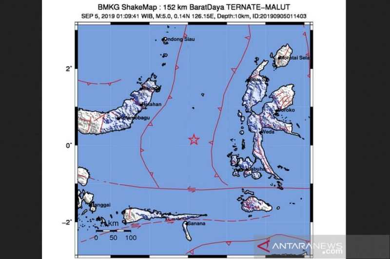 Waduh Besar Sekali, Gempa Magnitudo 7,4 Terjadi di Maluku Barat Daya