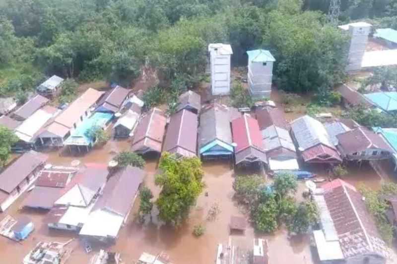 Waduh, BNPB Sebut Banjir Melanda Satu Kota dan Lima Kabupaten di Kalimantan Tengah