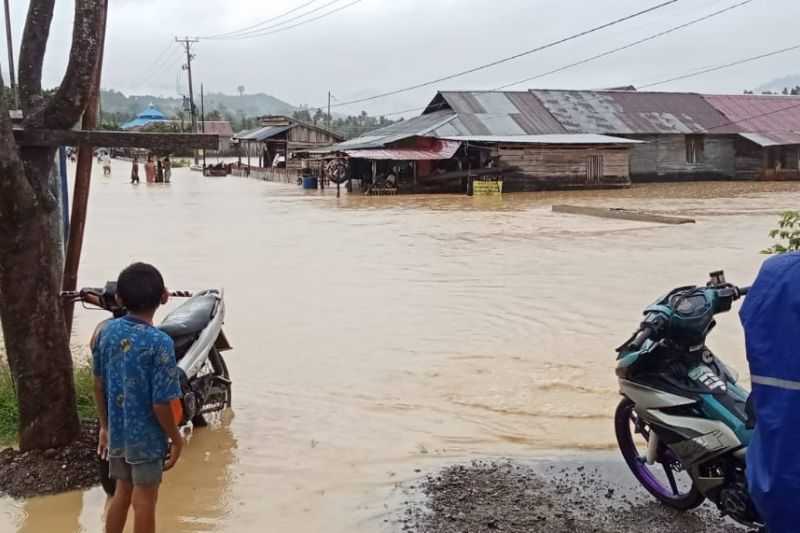 Waduh, BPBD Sulteng: Empat Kecamatan di Kabupaten Buol Terendam Banjir
