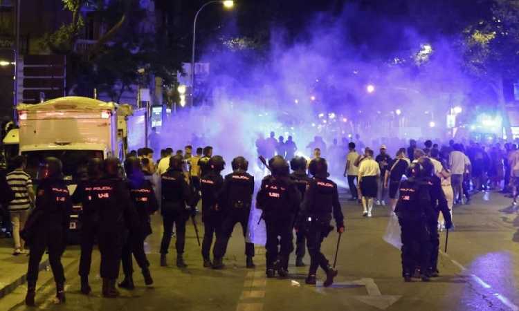 Waduh, Kepolisian Prancis Ringkus Puluhan Orang saat Final Liga Champions di Paris, Ada Apa?