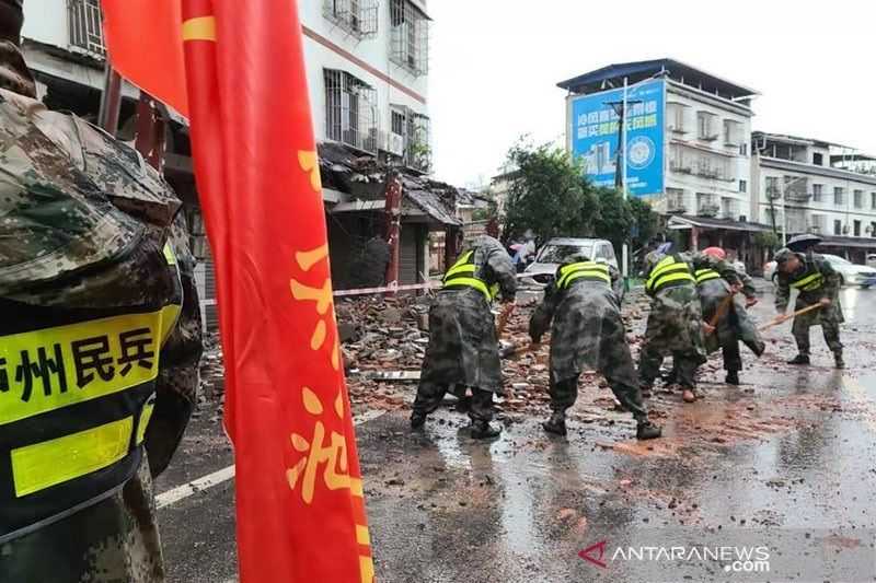 Waduh Semoga Bantuan Segera Dikirim, Gempa M 6,8 di Sichuan Tiongkok Tewaskan 21 Orang