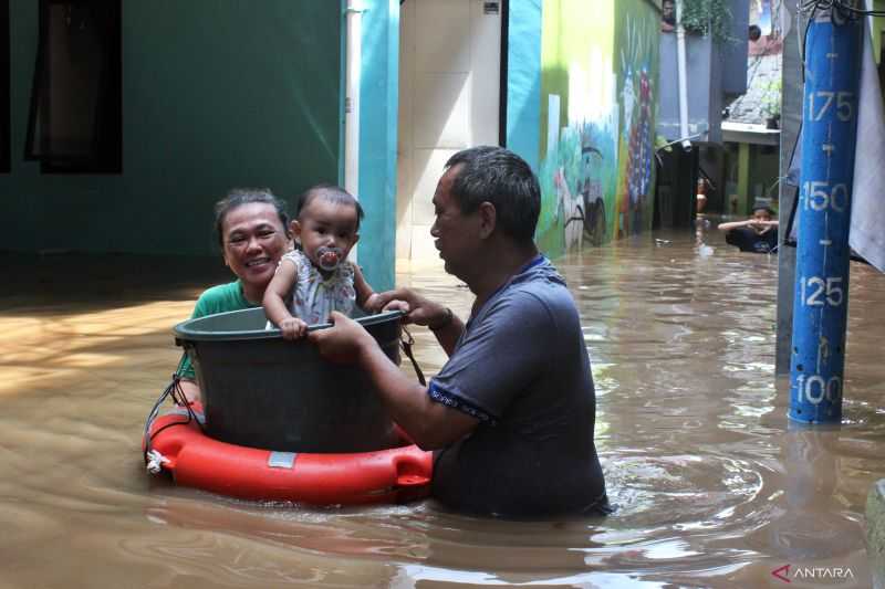 Waduh Semoga Tidak Ada Korban, BPBD DKI: Banjir 2,2 Meter Kembali Landa Jaktim dan Jaksel