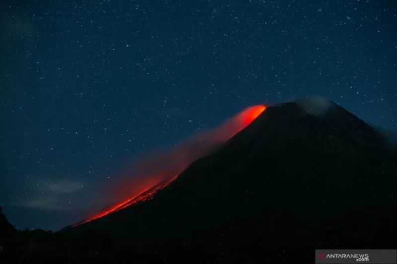 Waduh Semoga Tidak Ada Korban, Gunung Merapi Luncurkan 43 Kali Guguran Lava Selama Sepekan