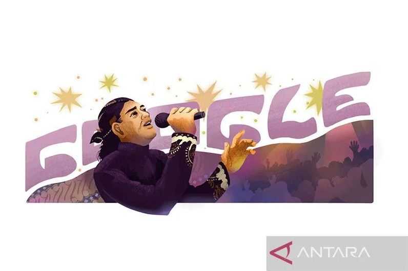 Wajah Didi Kempot Hiasi Google Doodle Hari Ini