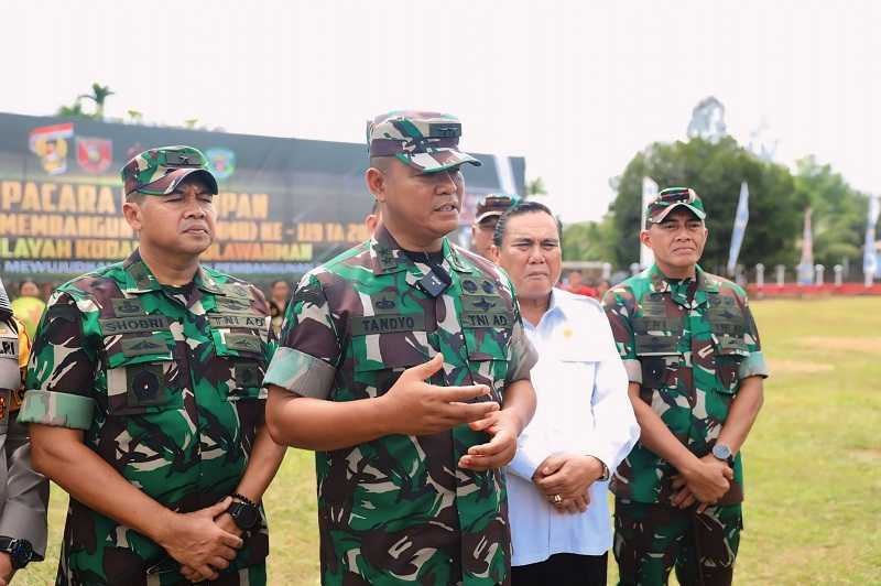 Wakasad: TNI Manunggal Membangun Desa Representasi Sishankamrata