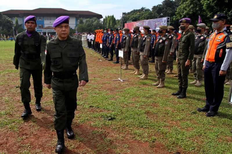 Wakil Ketua DPR Sufmi Dasco Ahmad Pimpin Upacara HUT ke-60 Resimen Mahasiswa 1