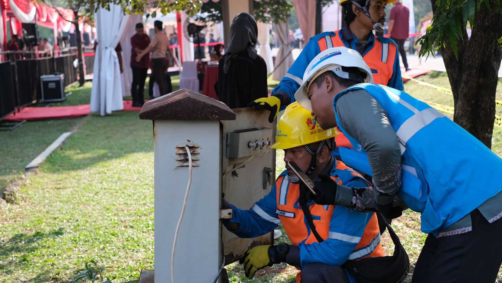 Wakil Presiden Hadir, PLN Sukses Hadirkan Listrik Tanpa Kedip Upacara Peringatan Hari Pramuka ke-63