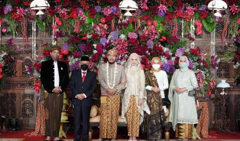 Wapres Ma'ruf Amin Jadi Saksi Pernikahan Anwar Usman dan Adik Presiden Jokowi