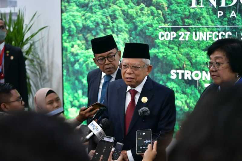 Wapres Ma’ruf Amin Tegaskan Indonesia Terus Lakukan Langkah Konkret Atasi Krisis Iklim