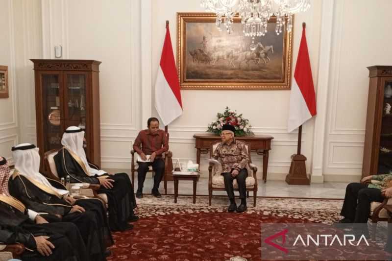Wapres Ma'ruf dan Menteri Haji Arab Saudi Bahas Tambahan Kuota Haji Indonesia