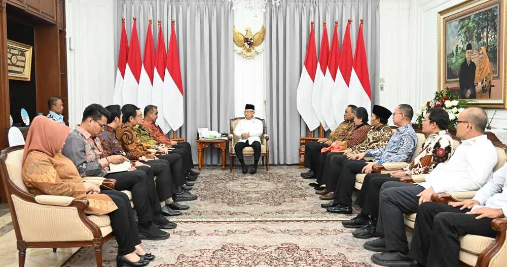 Wapres Ma'ruf Doakan Pelantikan Presiden dan Wakil Presiden Berjalan Lancar