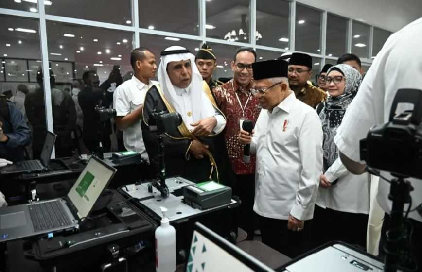 Wapres Ma'ruf Harap Layanan Fast Track Jemaah Haji Indonesia Diperluas