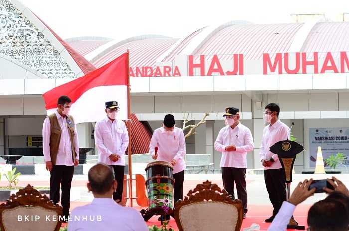 Wapres Resmikan Bandara Haji Muhammad Sidik di Kalimantan Tengah