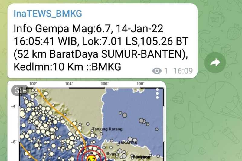 Warga Bayah Panik Khawatir Tsunami Setelah Merasakan Gempa Magnitudo 6