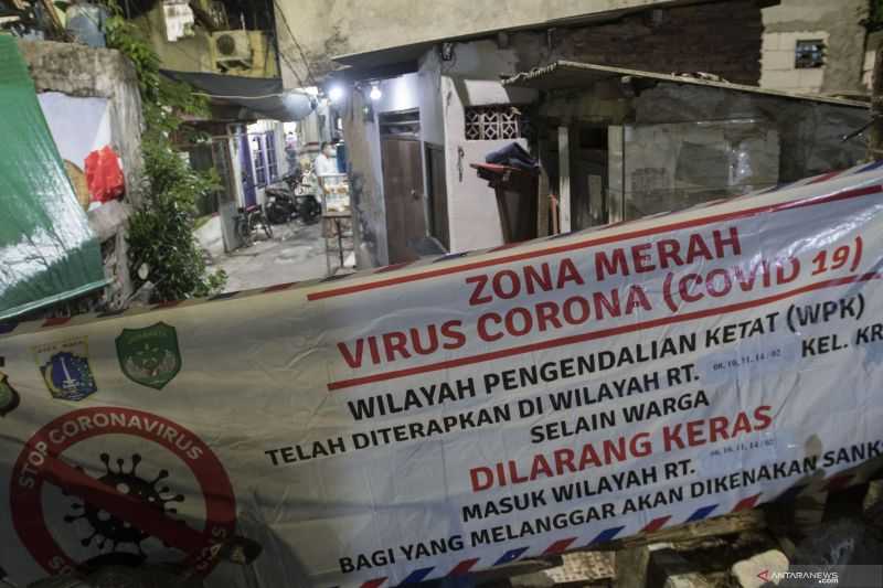 Warga Jakarta Barat Hati-hati Ya, Sudah 54 RT Masuk Zona Merah Covid-19