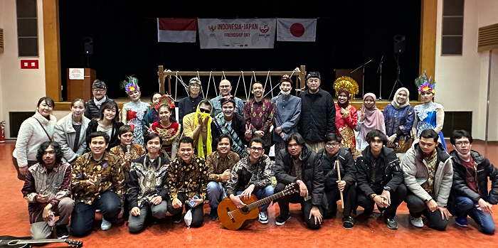 Warga Jepang Antusias Saksikan Wayang Kulit Bali dalam Perhelatan Perdana Indonesia Japan Friendship Day 2023