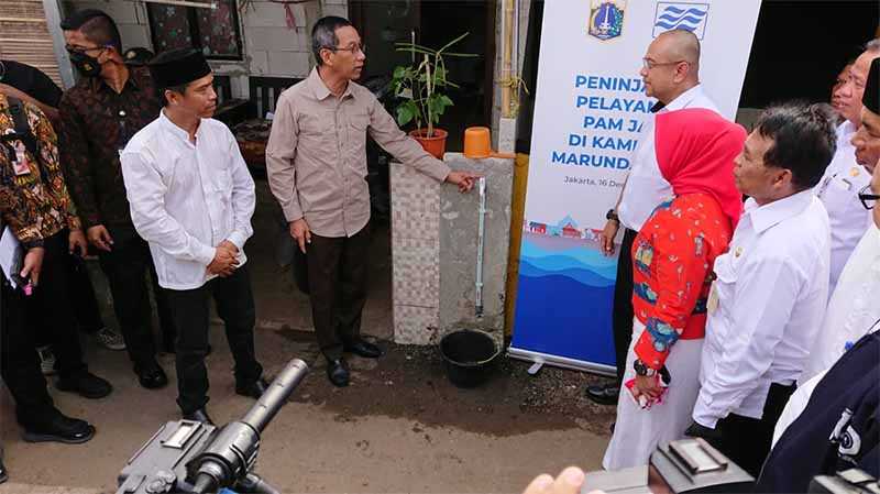 Warga Marunda Akhirnya  Rasakan Air Bersih