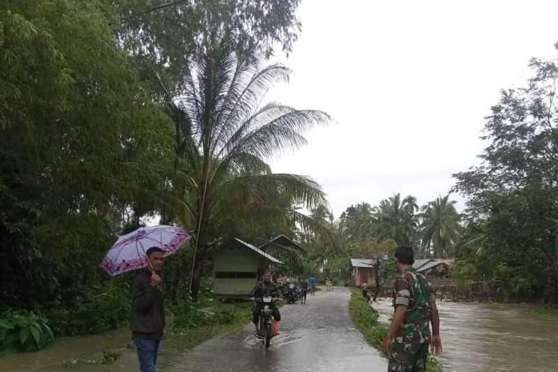 Waspada Banjir Susulan, Kodim 0102/Pidie Aceh Tetap Siaga Bencana Banjir